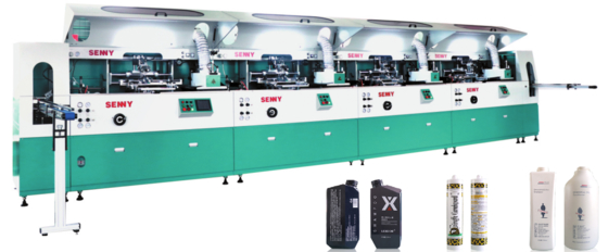 85pcs/min  Plastic Bottle Automatic UV Printing Machine 1-8colors