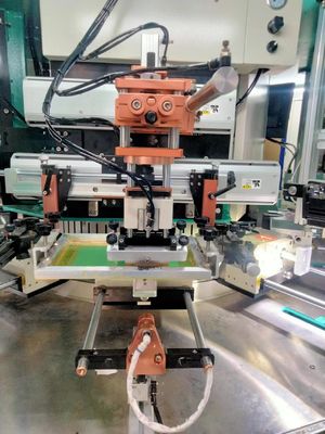 ২ রঙের ৬০ পিসি/মিনিট সম্পূর্ণ স্বয়ংক্রিয় স্ক্রিন প্রিন্টার