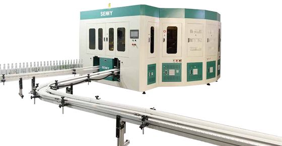 6-Color Glass Bottle Hot Stamping Machine For Continuous Pattern Presentation Up To 55pcs/Min