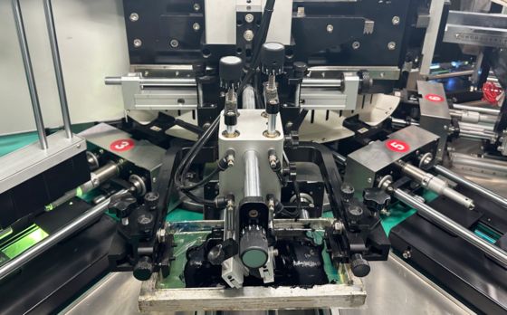 CNC 4-Color UV Screen Printing Machine For Various Containers 70 Pcs/Min