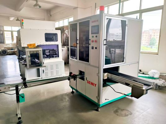 1 রঙ সম্পূর্ণ স্বয়ংক্রিয় গরম স্ট্যাম্পিং মেশিন বোতল জন্য 3000pcs / ঘন্টা