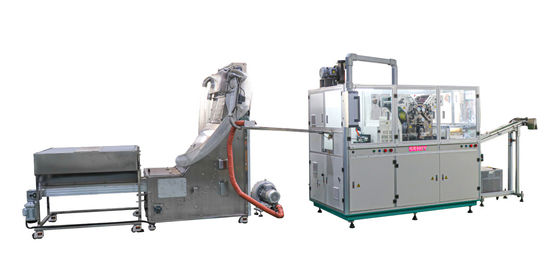প্লাস্টিকের বোতল ক্যাপের জন্য স্বয়ংক্রিয় ইউভি অফসেট প্রিন্টিং মেশিন 28-38mm ব্যাসার্ধ 1600pcs / মিনিট 1-4 রঙের সাথে