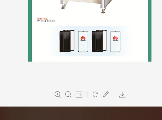 SGS 1000pcs/Hour Pneumatic Pad Printing Machine For 3D Glass Of Tablets 3D গ্লাস অফ ট্যাবলেটগুলির জন্য 3D পেড প্রিন্টিং মেশিন