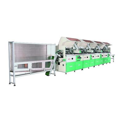 70pcs/Min স্বয়ংক্রিয় সিল্ক স্ক্রিন প্রিন্টিং মেশিন