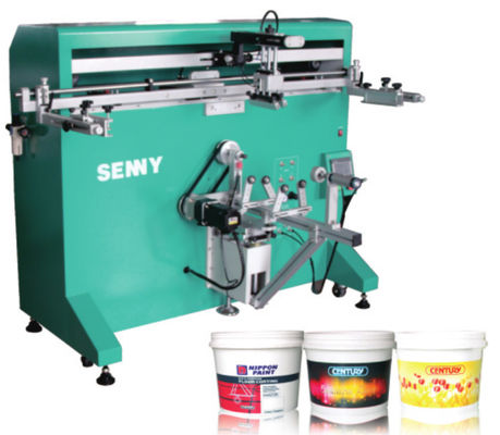 1000X250mm বালতি জন্য আধা স্বয়ংক্রিয় স্ক্রিন প্রিন্টিং মেশিন