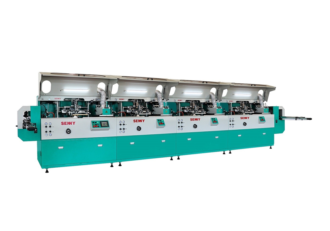 4 রং 300x250mm 6000pcs/Hr অটো লেবেলিং মেশিন বোতল জন্য