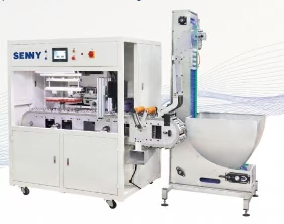 1-2colors 200pcs/min স্বয়ংক্রিয় প্লাস্টিক বোতল Caps Pad মুদ্রণ মেশিন