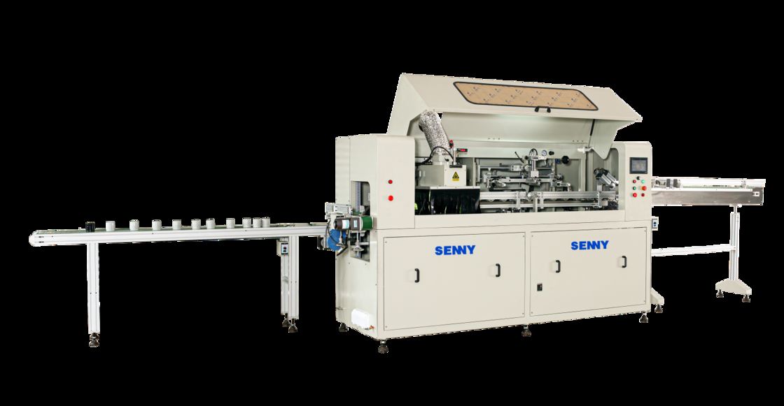 ১-রঙিন প্রতি মিনিটে ৫০ পিস স্বয়ংক্রিয় ফিল্টার স্ক্রিন প্রিন্টিং ইউভি কিউরিং মেশিন