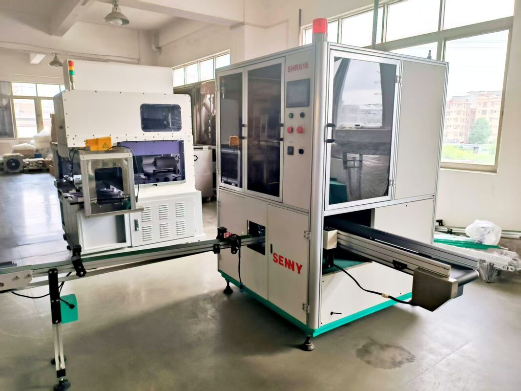 SHR618 স্বয়ংক্রিয় হট-স্ট্যাম্পিং মেশিন 3000pcs/hr পর্যন্ত সার্ভো মোটর এবং রেজিস্ট্রেশন ফাংশন সহ
