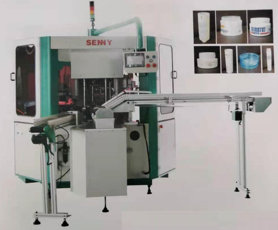 3600pcs/Hr তিন রঙের স্ক্রিন প্রিন্টিং মেশিন 250x150mm জন্য প্রসাধনী কন্টেইনার