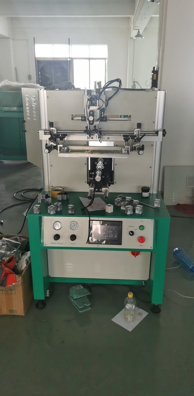 সর্বোচ্চ প্রিন্টিং এরিয়া 350 X250mm ফুট কন্ট্রোল সহ সার্ভো মোটর ডিজিটাল সিল্ক স্ক্রিন প্রিন্টিং মেশিন
